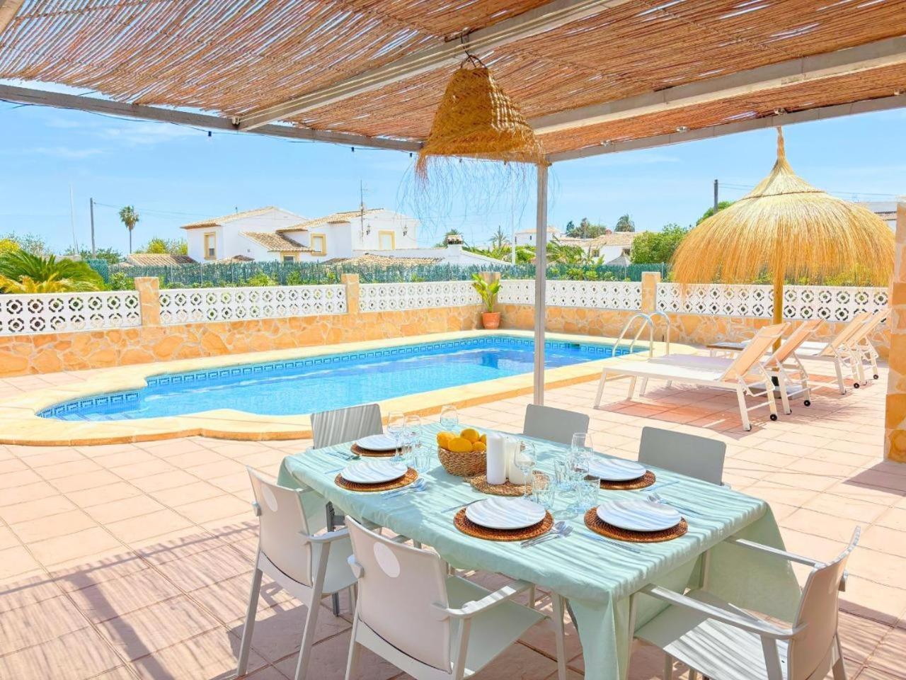 Villa Mediterranea Con Piscina Privada Jávea Buitenkant foto