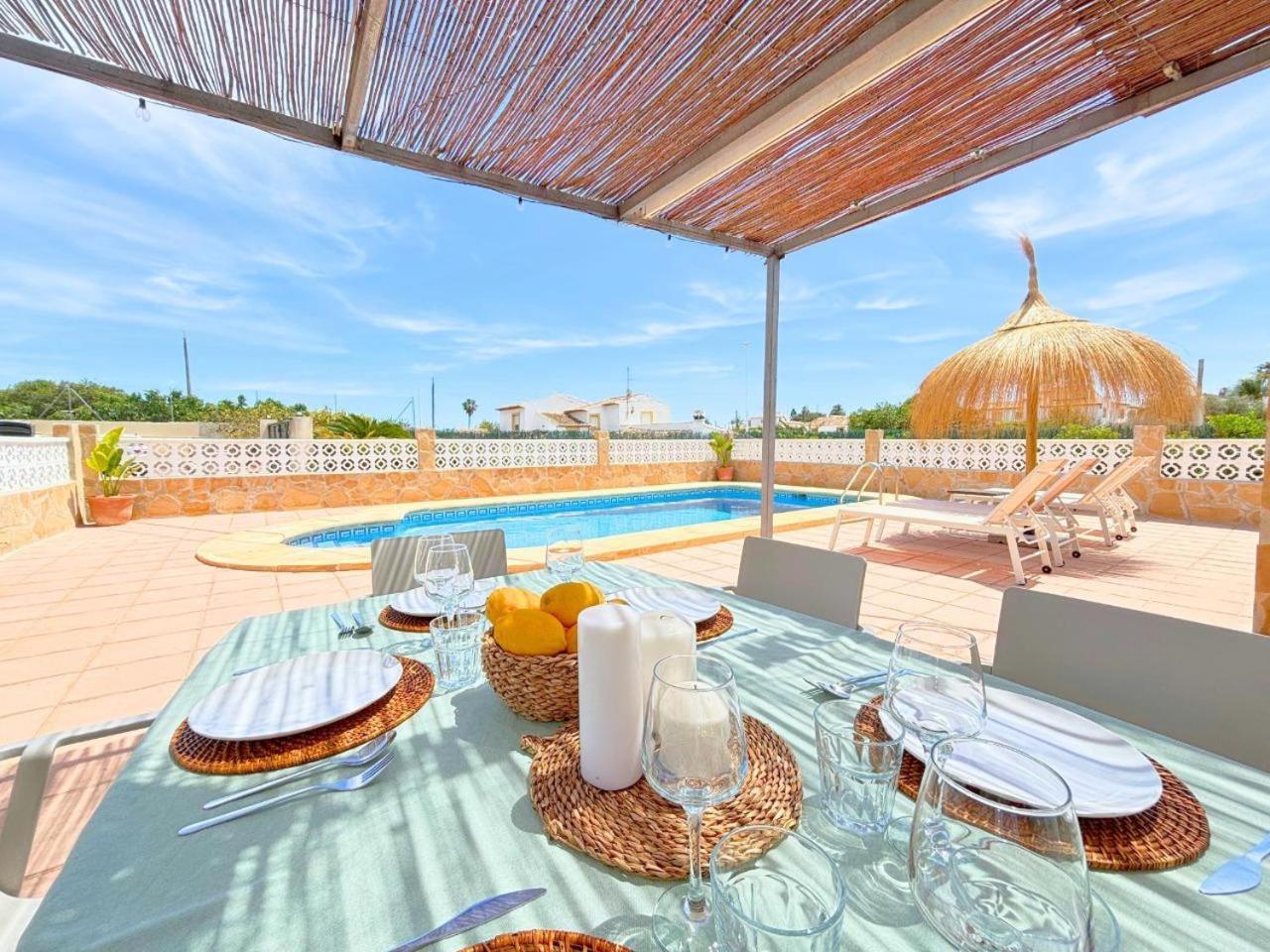 Villa Mediterranea Con Piscina Privada Jávea Buitenkant foto