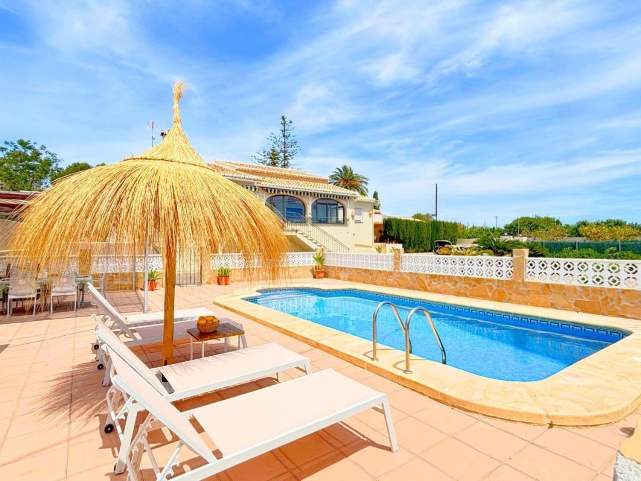 Villa Mediterranea Con Piscina Privada Jávea Buitenkant foto