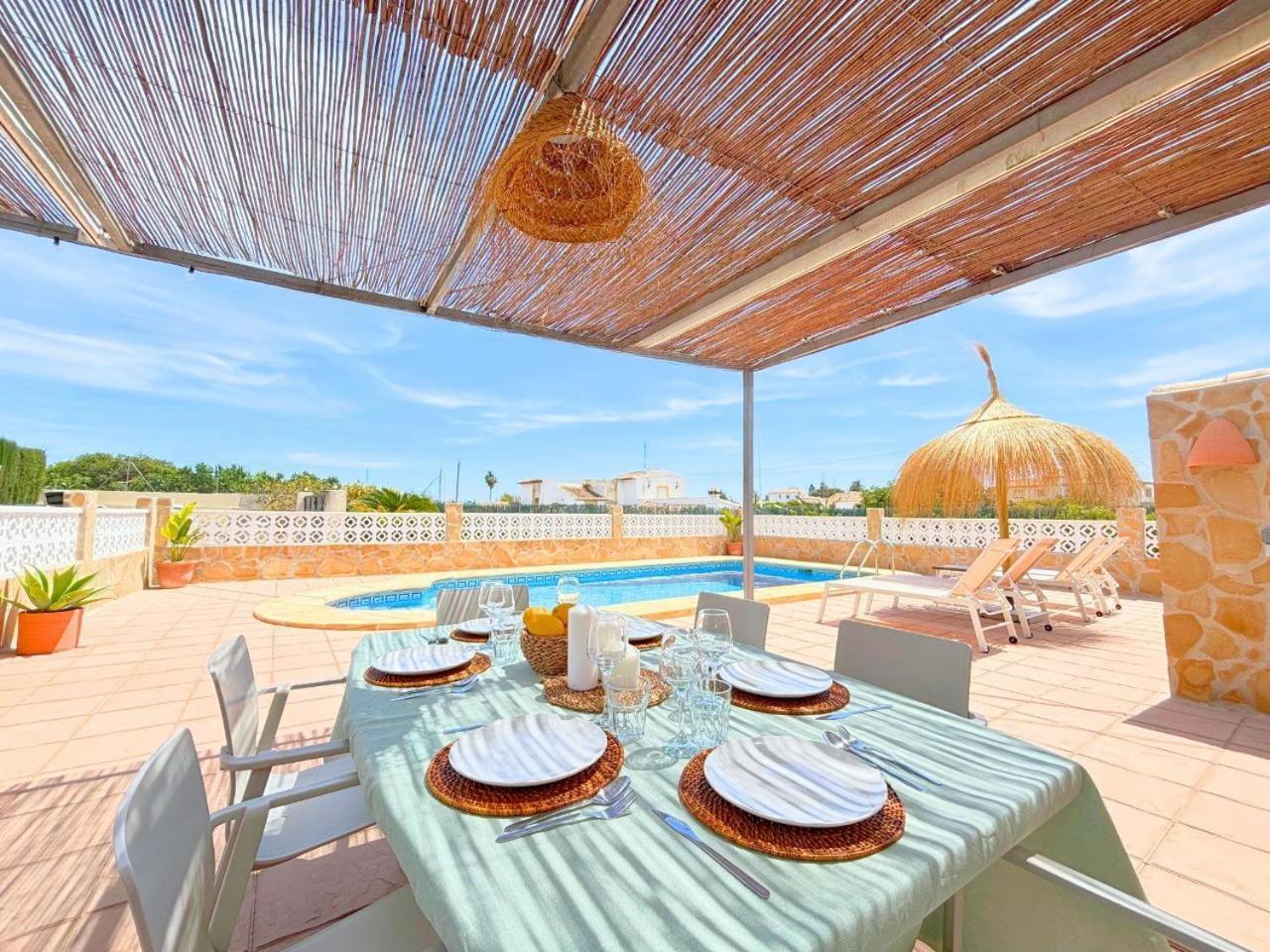 Villa Mediterranea Con Piscina Privada Jávea Buitenkant foto